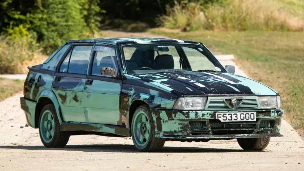 Alfa Romeo 75 Джереми Кларксона из Top Gear выставлена на аукцион